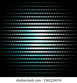 Light BLUE vector texture with circles. Illustration with set of shining colorful abstract spheres. Pattern for booklets, leaflets.