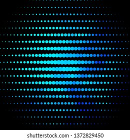 Light BLUE vector texture with circles. Glitter abstract illustration with colorful drops. Pattern for websites, landing pages.