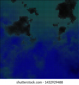Light BLUE vector texture with circles. Illustration with set of shining colorful abstract spheres. Pattern for websites, landing pages.