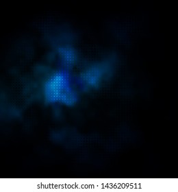 Light BLUE vector texture with circles. Abstract colorful disks on simple gradient background. New template for your brand book.