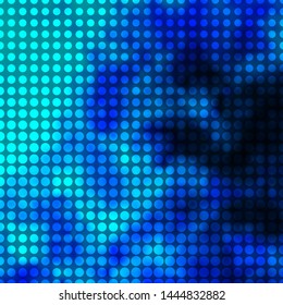 Light BLUE vector texture with circles. Abstract colorful disks on simple gradient background. Pattern for websites, landing pages.