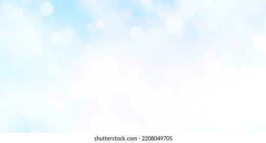 Light BLUE vector texture with circles. Abstract colorful disks on simple gradient background. Pattern for booklets, leaflets.