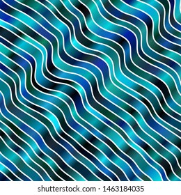 Light BLUE vector texture with circular arc. Gradient illustration in simple style with bows. Pattern for ads, commercials.