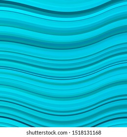 Light BLUE vector texture with circular arc. Abstract illustration with gradient bows. Pattern for websites, landing pages.