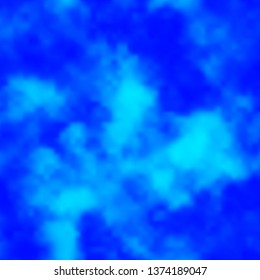 Light BLUE vector texture with cloudy sky. Colorful illustration with abstract gradient clouds. Pattern for your booklets, leaflets.