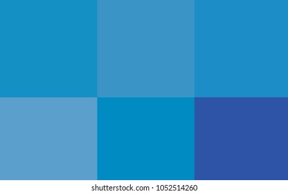 Light BLUE vector texture with collection of colors. Color palette with set of colors. Pattern of colors for designers of booklets, leaflets.