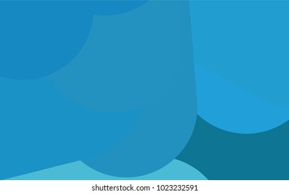 Light BLUE vector texture with colored capsules. Decorative shining illustration with lines on abstract template. Smart design for your business advert.