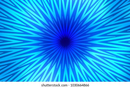 Light BLUE vector texture with colored lines. Decorative shining illustration with lines on abstract template. Smart design for your business advert.