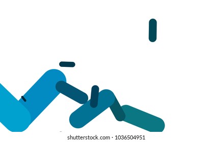 Light BLUE vector texture with colored capsules. Capsules on blurred abstract background with gradient. Best design for your ad, poster, banner.