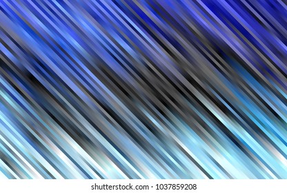 Light BLUE vector texture with colored lines. Shining colored illustration with narrow lines. The template can be used as a background.