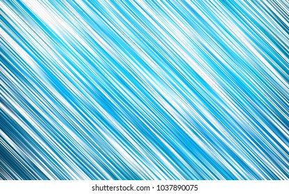 Light BLUE vector texture with colored lines. Decorative shining illustration with lines on abstract template. Smart design for your business advert.