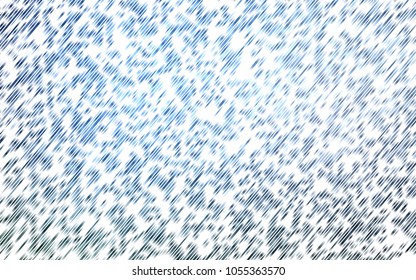 Light BLUE vector texture with colored lines. Blurred decorative design in simple style with lines. Smart design for your business advert.