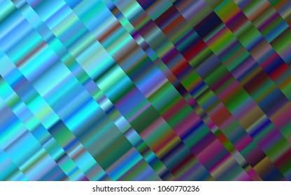 Light BLUE vector texture with colored lines. Shining colored illustration with narrow lines. The template can be used as a background.