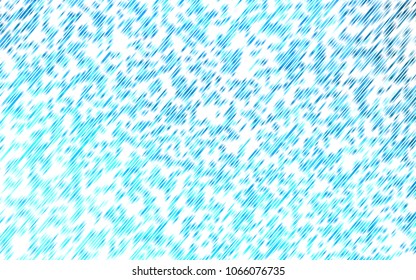 Light BLUE vector texture with colored lines. Decorative shining illustration with lines on abstract template. Smart design for your business advert.