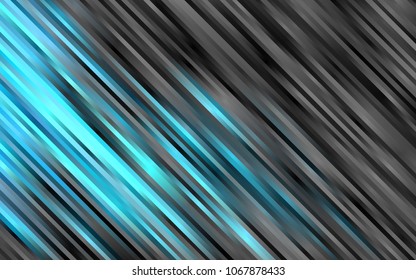 Light BLUE vector texture with colored lines. Shining colored illustration with narrow lines. Smart design for your business advert.