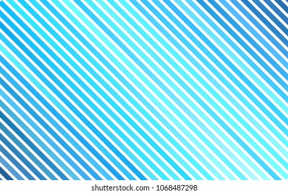 Light BLUE vector texture with colored lines. Lines on blurred abstract background with gradient. The template can be used as a background.