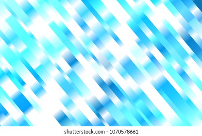 Light BLUE vector texture with colored lines. Blurred decorative design in simple style with lines. Smart design for your business advert.