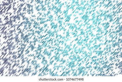 Light BLUE vector texture with colored lines. Shining colored illustration with narrow lines. The pattern can be used for busines ad, booklets, leaflets