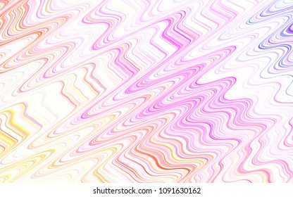 Light BLUE vector texture with colored lines. Decorative shining illustration with lines on abstract template. Pattern for ads, posters, banners.