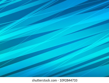 Light BLUE vector texture with colored lines. Lines on blurred abstract background with gradient. Best design for your ad, poster, banner.