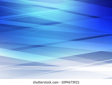Light BLUE vector texture with colored lines. Blurred decorative design in simple style with lines. The pattern can be used for busines ad, booklets, leaflets