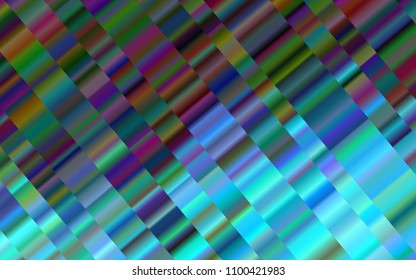 Light BLUE vector texture with colored lines. Glitter abstract illustration with colored sticks. The pattern can be used for websites.