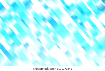 Light BLUE vector texture with colored lines. Lines on blurred abstract background with gradient. The pattern can be used for busines ad, booklets, leaflets