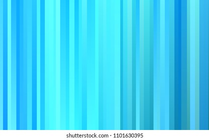 Light BLUE vector texture with colored lines. Modern geometrical abstract illustration with staves. Smart design for your business advert.