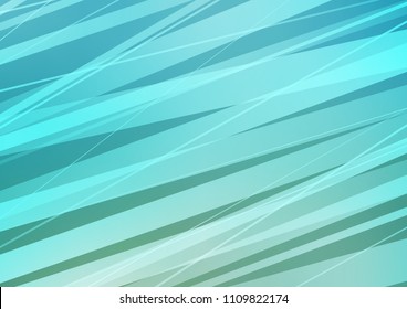 Light BLUE vector texture with colored lines. Shining colored illustration with narrow lines. The pattern can be used as ads, poster, banner for commercial.
