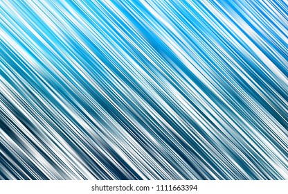 Light BLUE vector texture with colored lines. Decorative shining illustration with lines on abstract template. Best design for your ad, poster, banner.