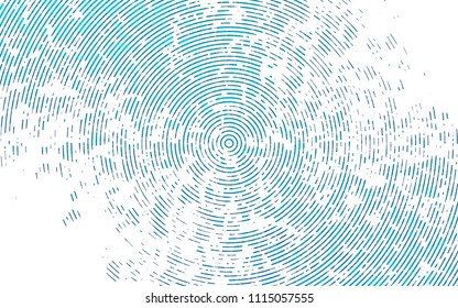 Light BLUE vector texture with colored lines. Decorative shining illustration with lines on abstract template. Best design for your ad, poster, banner.