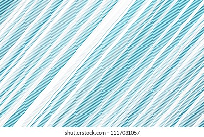 Light BLUE vector texture with colored lines. Blurred decorative design in simple style with lines. The template can be used as a background.