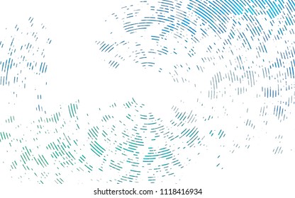 Light BLUE vector texture with colored lines. Shining colored illustration with narrow lines. The template can be used as a background.