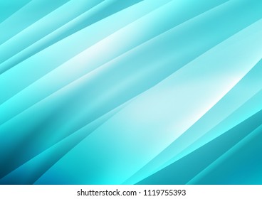 Light BLUE vector texture with colored lines. Lines on blurred abstract background with gradient. The template can be used as a background.