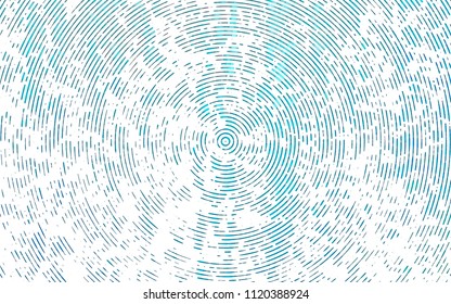 Light BLUE vector texture with colored lines. Shining colored illustration with narrow lines. The pattern can be used as ads, poster, banner for commercial.
