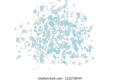 Light BLUE vector texture with colored lines. Blurred decorative design in simple style with lines. The pattern can be used for busines ad, booklets, leaflets