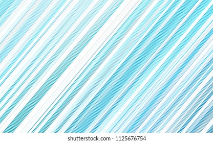 Light BLUE vector texture with colored lines. Lines on blurred abstract background with gradient. Smart design for your business advert.