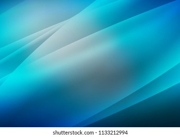 Light BLUE vector texture with colored lines. Lines on blurred abstract background with gradient. The pattern can be used for websites.
