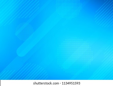 Light BLUE vector texture with colored capsules, dots. Shining colored illustration with rounded stripes, dots. The pattern can be used for busines ad, booklets, leaflets