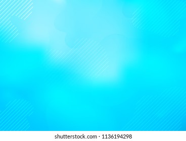 Light BLUE vector texture with colored lines. Shining colored illustration with narrow lines. The pattern can be used for busines ad, booklets, leaflets