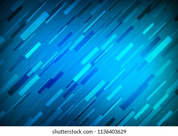 Light BLUE vector texture with colored lines. Decorative shining illustration with lines on abstract template. The template can be used as a background.
