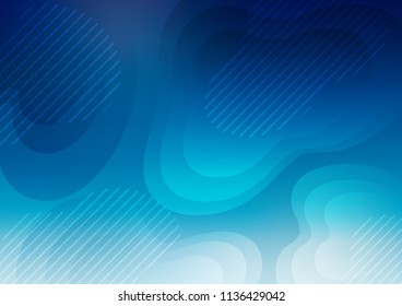 Light BLUE vector texture with colored lines. Glitter abstract illustration with colored sticks. The pattern can be used for busines ad, booklets, leaflets