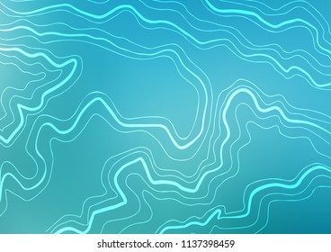 Light BLUE vector texture with colored lines. Lines on blurred abstract background with gradient. The pattern can be used for busines ad, booklets, leaflets
