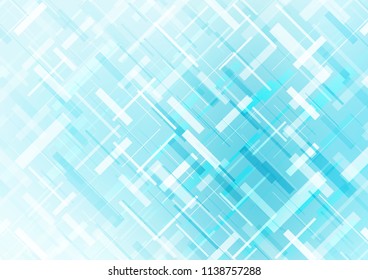 Light BLUE vector texture with colored lines. Blurred decorative design in simple style with lines. The pattern can be used for websites.