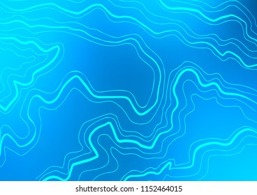 Light BLUE vector texture with colored lines. Decorative shining illustration with lines on abstract template. The pattern can be used for busines ad, booklets, leaflets