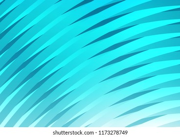 Light BLUE vector texture with colored lines. Decorative shining illustration with lines on abstract template. Best design for your ad, poster, banner.