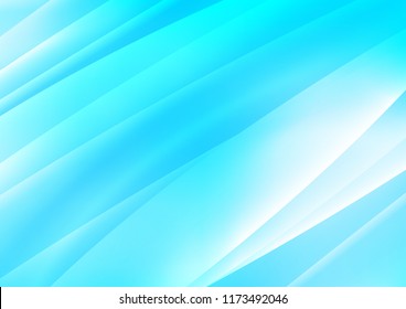 Light BLUE vector texture with colored lines. Decorative shining illustration with lines on abstract template. The template can be used as a background.