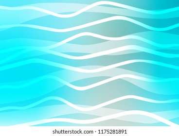 Light BLUE vector texture with colored lines. Blurred decorative design in simple style with lines. Smart design for your business advert.