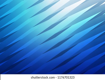 Light BLUE vector texture with colored lines. Blurred decorative design in simple style with lines. The pattern can be used for busines ad, booklets, leaflets