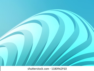Light BLUE vector texture with colored lines. Decorative shining illustration with lines on abstract template. The template can be used as a background.